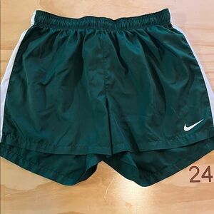 Nike Green Dri-Fit Soccer Shorts